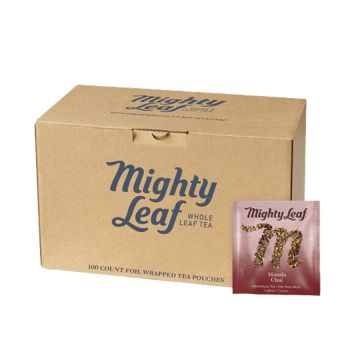 Mighty Leaf Masala Chai Black Tea Bags - 100 Count Box